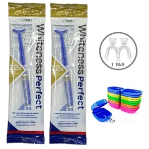 Clareador Dental Whiteness Perfect 22% 2 un + moldeira