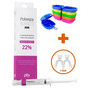 Clareador Dental Potenza Bianco 22% 1 un kit