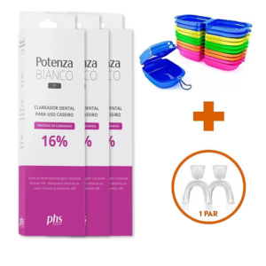 Clareador Dental Potenza Bianco 16% 3 un